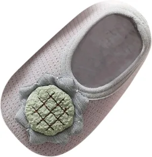 Baby Boy Shoes Socks for Children Baby Floor Floor Baby Toddler Socks Spring Soft Socks Non Shoes Flowers Mesh Gift B