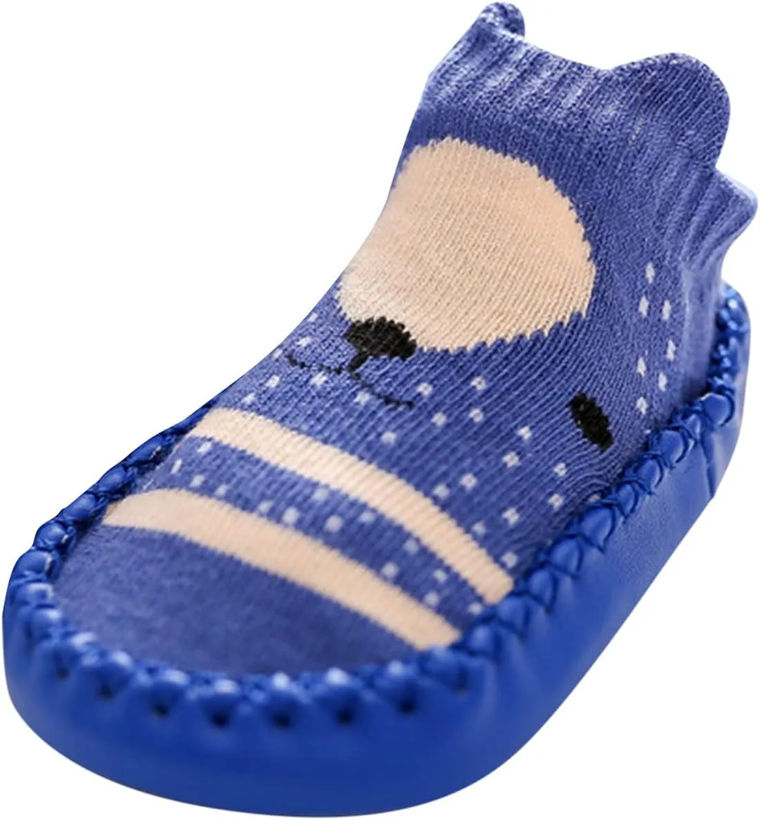 Baby Girl Shoes, 0-24 Months Newborn Baby Boys Girls Cartoon Sock Shoes Non-Slip First Walkers Shoes Black Boots