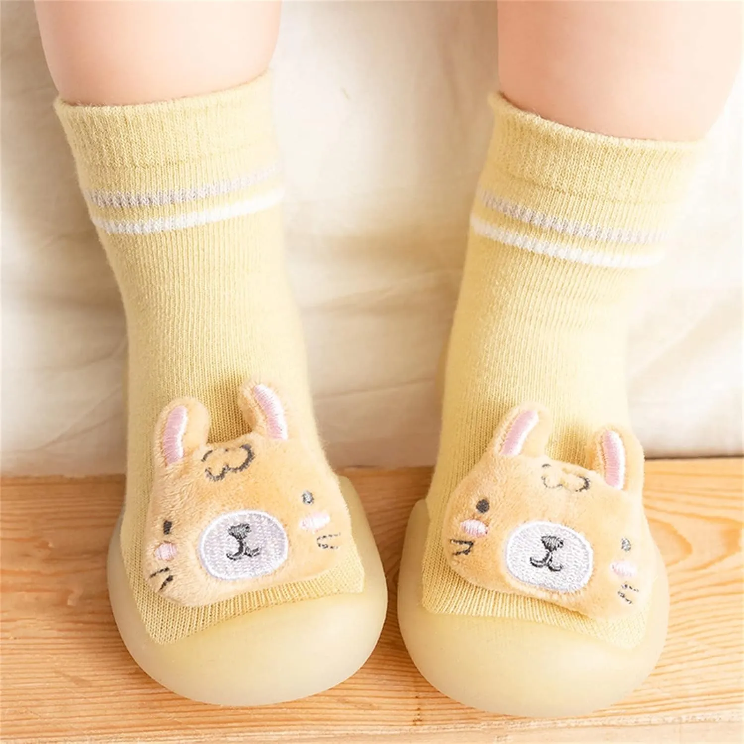 Baby Girl Shoes,Baby Sock Shoes Toddler Newborn Boys Girls First Walking Shoes Cute Cartoon Antislip 0-3 Years