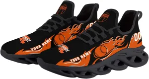 Custom Baseball Flex Control Sneakers Personalized Fan Men's Breathable Name Number Gift Workout Athletic Gym Slip-on Shoes, Baltimore