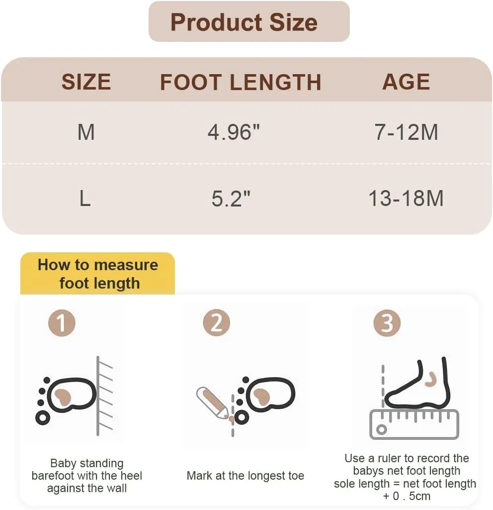Cute Baby Walking Shoes, Soft Rubber Sole Non Slip Floor Baby Girls Sneakers, Cartoon Infant First Walking Shoes