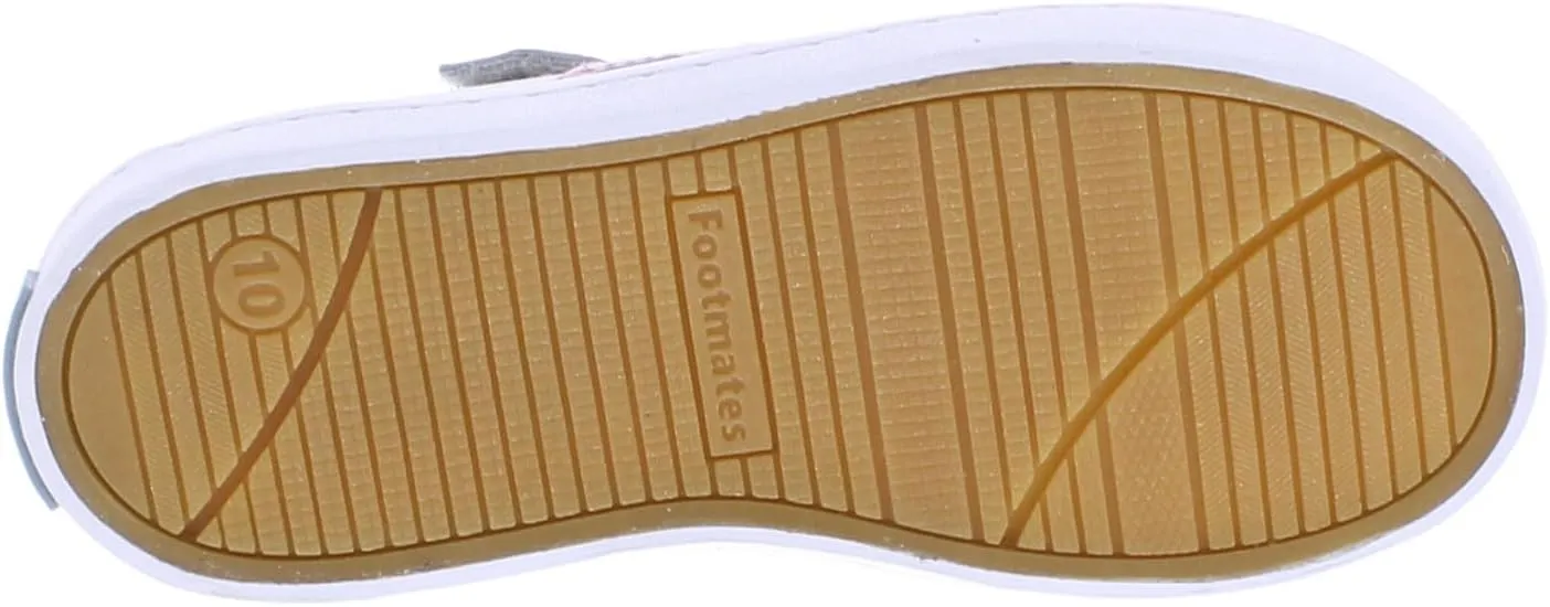 FOOTMATES Girl's Stella-Leather (Infant/Toddler/Little Kid) Sneaker