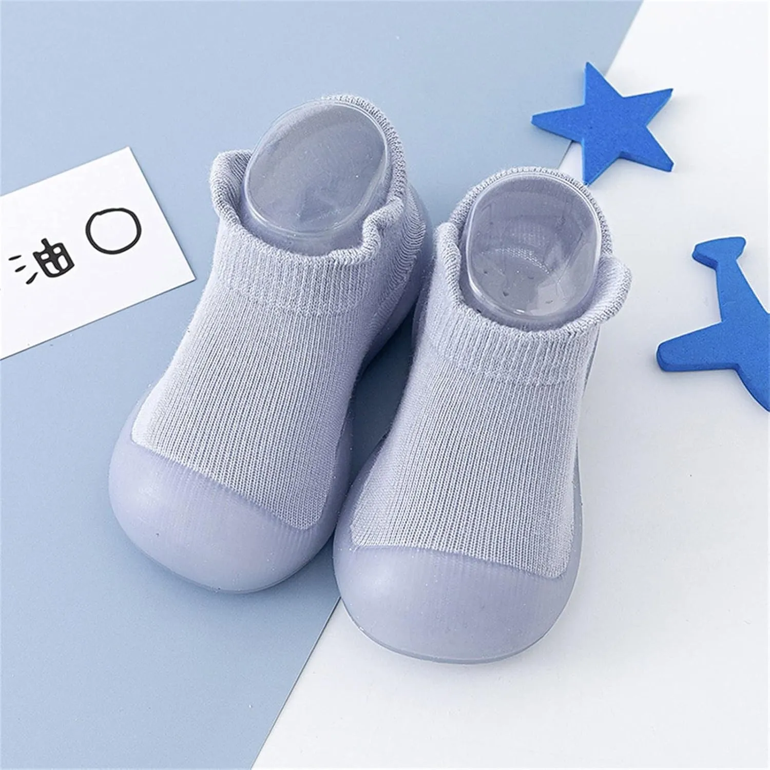 Girls Shoes Size,Baby Boys' Shoes Sock Shoes Non-Slip First Walker Floor Shoes Breathable Home Cute Shoes 0-3 Years
