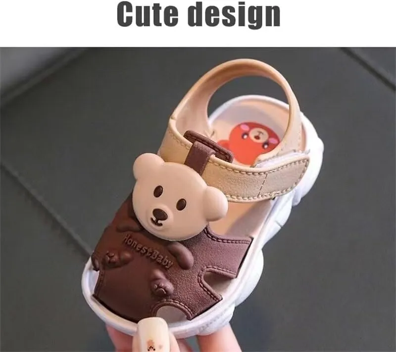 Infant Boys Girls Anti Slip Cartoon Sandals for Outdoor Walking