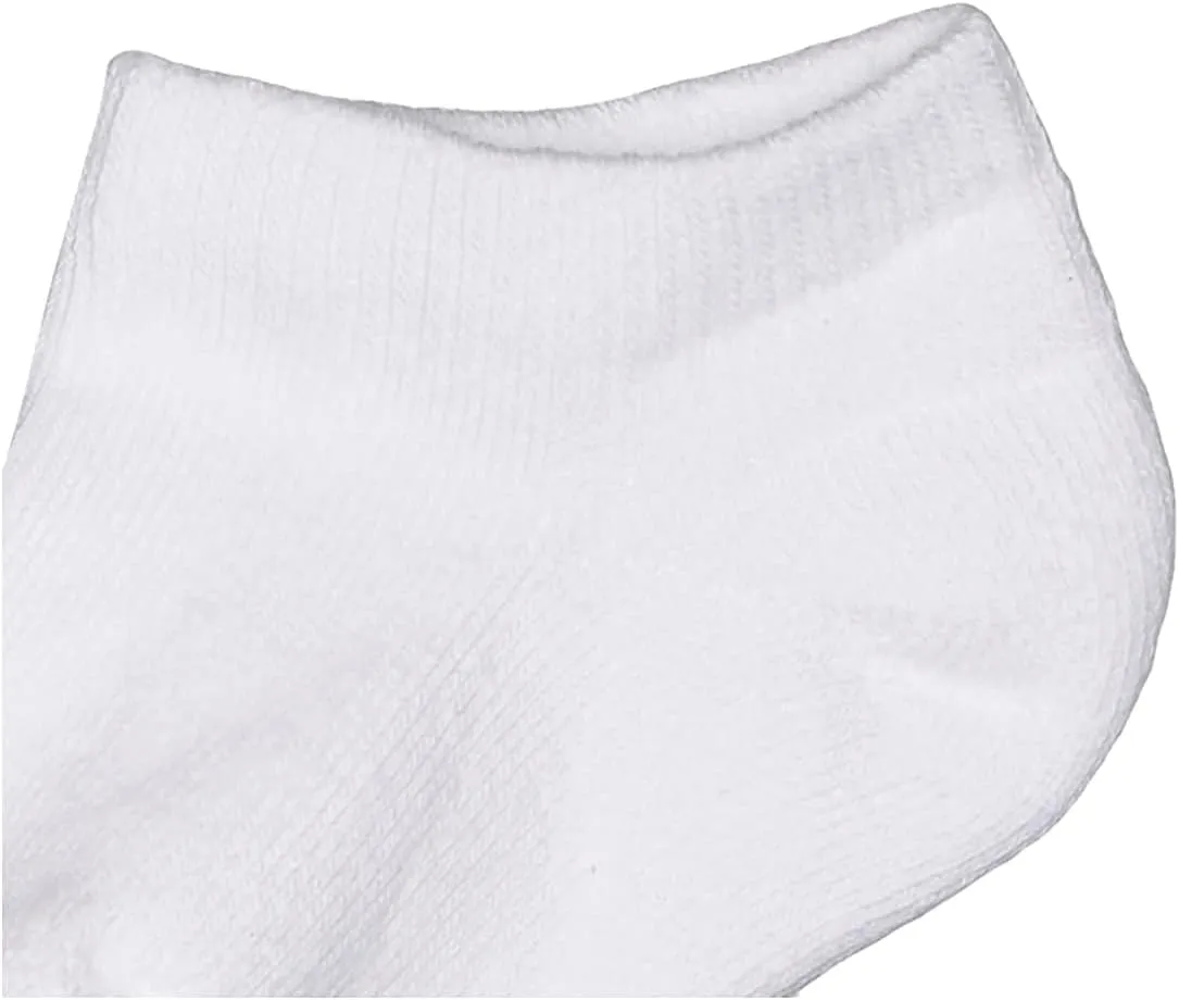 Jefferies Socks, Llc Unisex-baby Newborn 6 Pack Seamless Sport Half Cushion Low Cut Socks