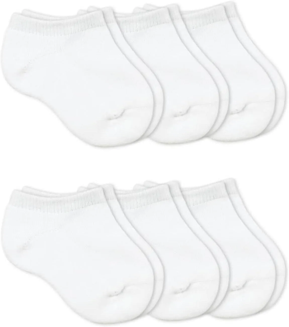 Jefferies Socks, Llc Unisex-baby Newborn 6 Pack Seamless Sport Half Cushion Low Cut Socks