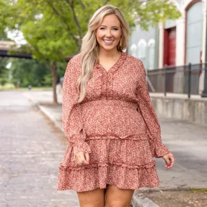 Memories Of Tonight Dress, Rust