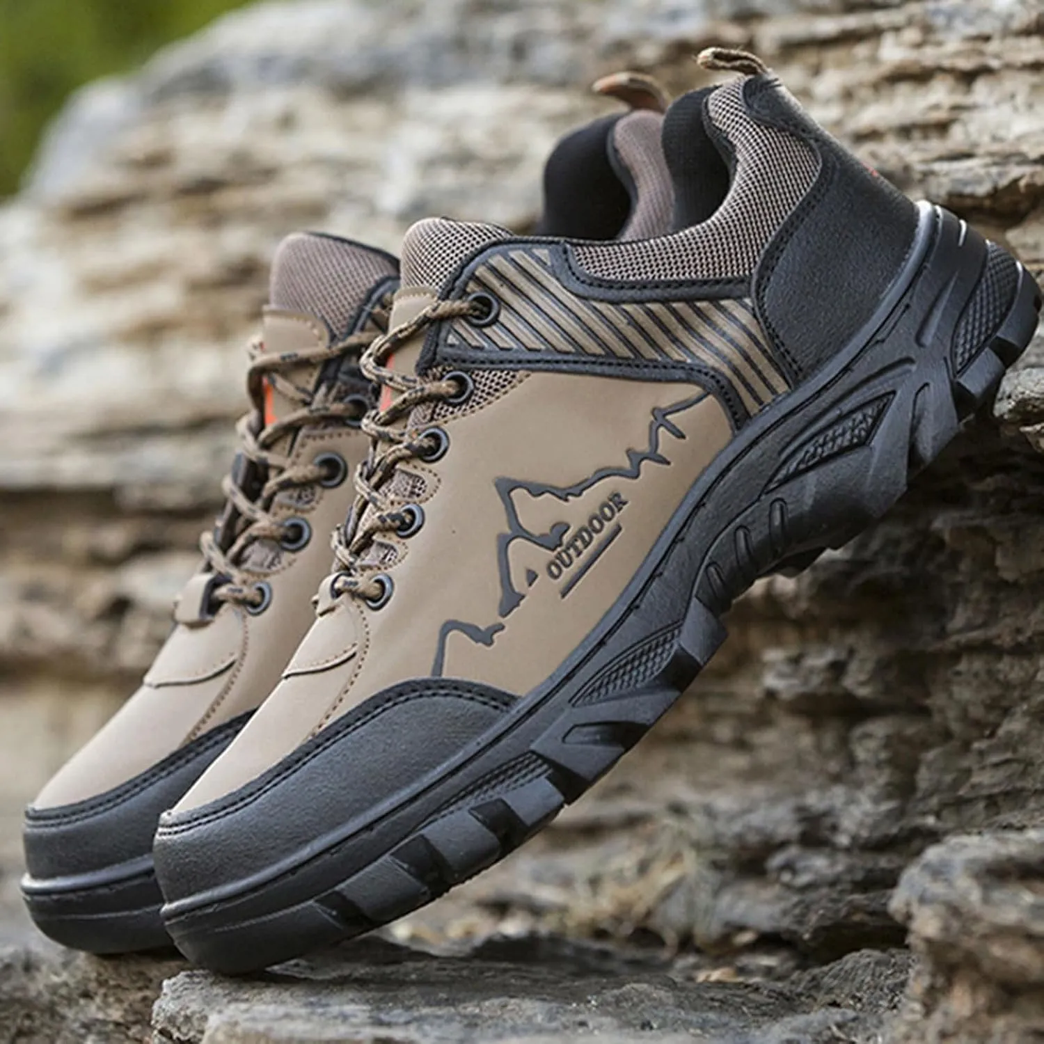 Men's Lightweight Breathable Sneakers for Running Hiking Casual Activities Comfortable Athletic Footwear