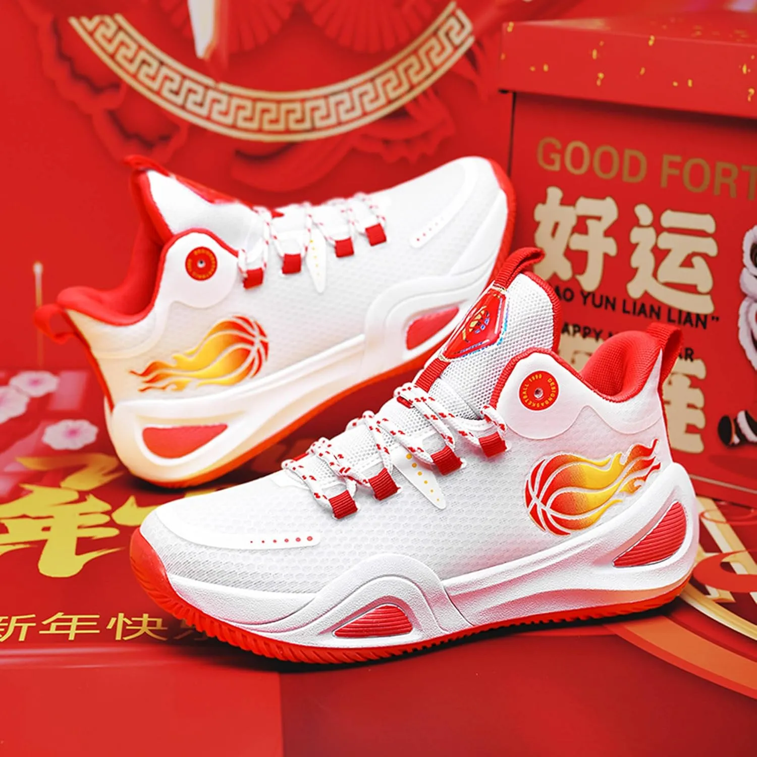 Men's Women's High Top Graffiti Anti Slip Training Basketball Shoes, Arch Support Casual Breathable Sports Running Shoes, Fitness Cushioning Walking Jogging Shoes