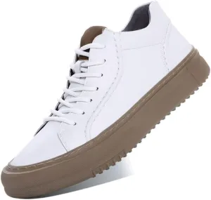 Outdoor Sport Sneakers for Men Leather Upper Lace Up Leather Elastic Sole Casual Sneaker Tenis para Hombre Designer Skate Shoes Outdoor Sport Sneakers for Men Leather Upper Lace Up Leather Elastic Sole Casual Sneaker Tenis para Hombre Designer Skate Shoes