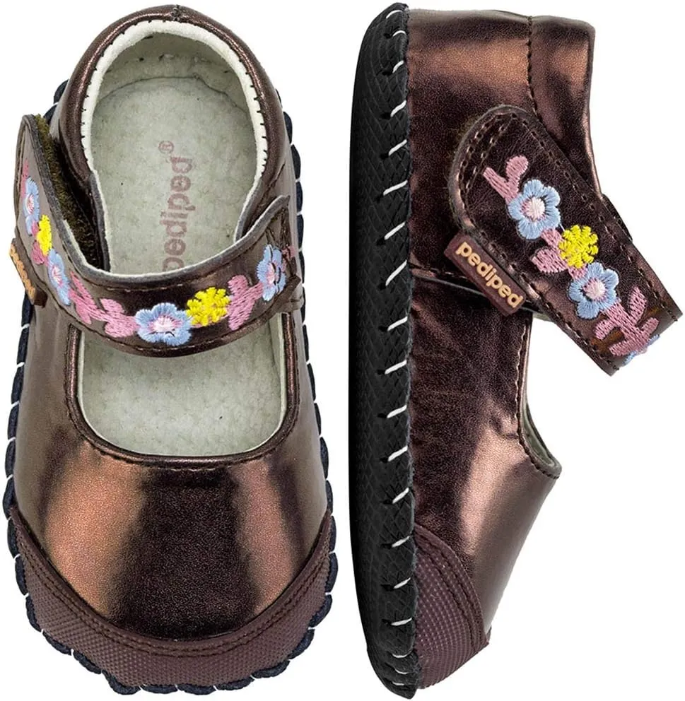 pediped Baby-Girl's Denise Crib Shoe