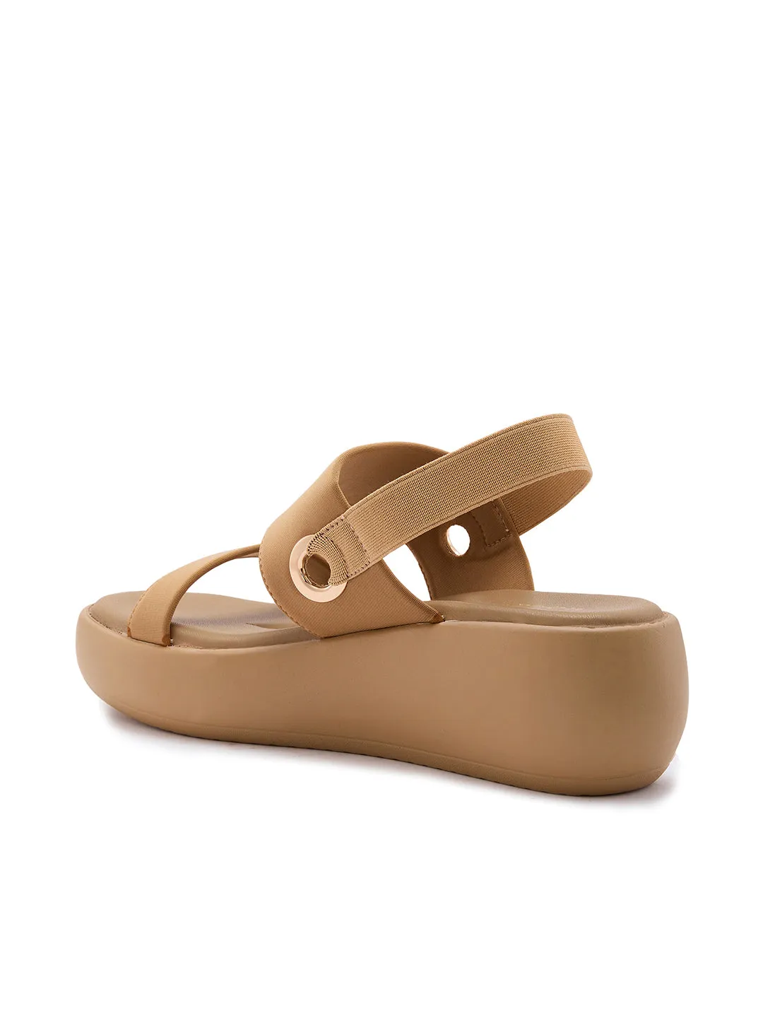 Rocia By Regal Beige Women Casual Smart Wedges