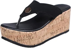 Sandals Lightweight Thong for Walking Slippers Outdoor Fashion Breathable Leisure Shoes Heel Casual Wedge Women's