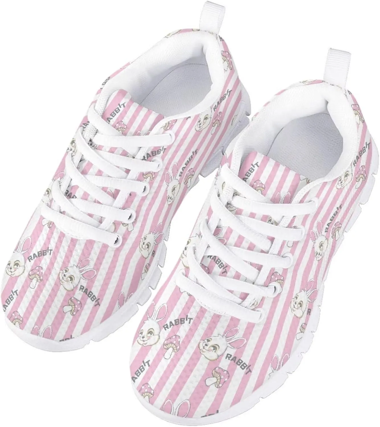 SYtrade Kids Girls Running Shoes Walking Sports Sneakers White Sole