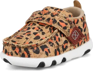 Twisted X Infant's Driving Moc, Moc Toe, Honey, Black, & Carrot, 6 M