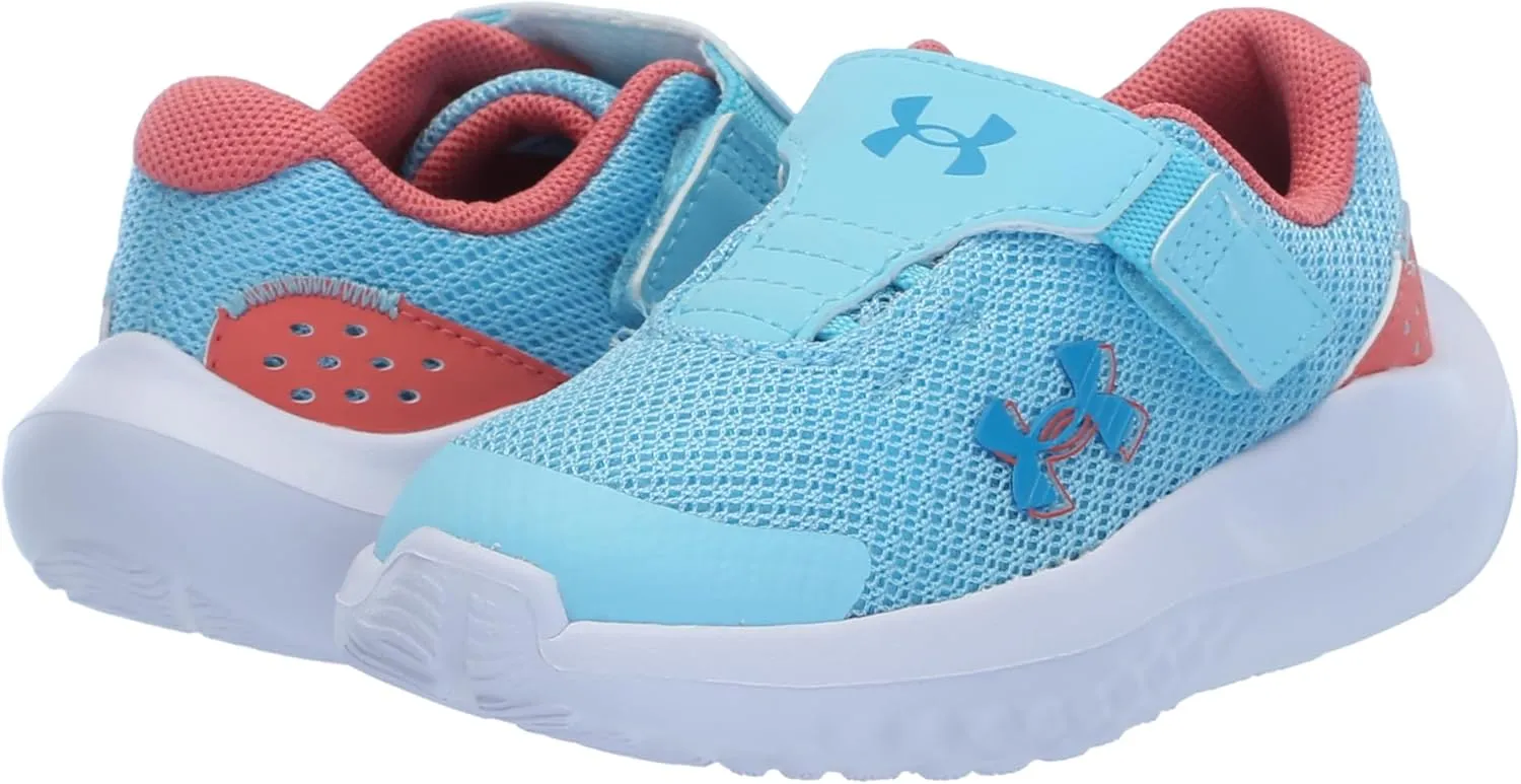 Under Armour Baby-Girl's Infant Surge 4 Alternate Closure Sneaker