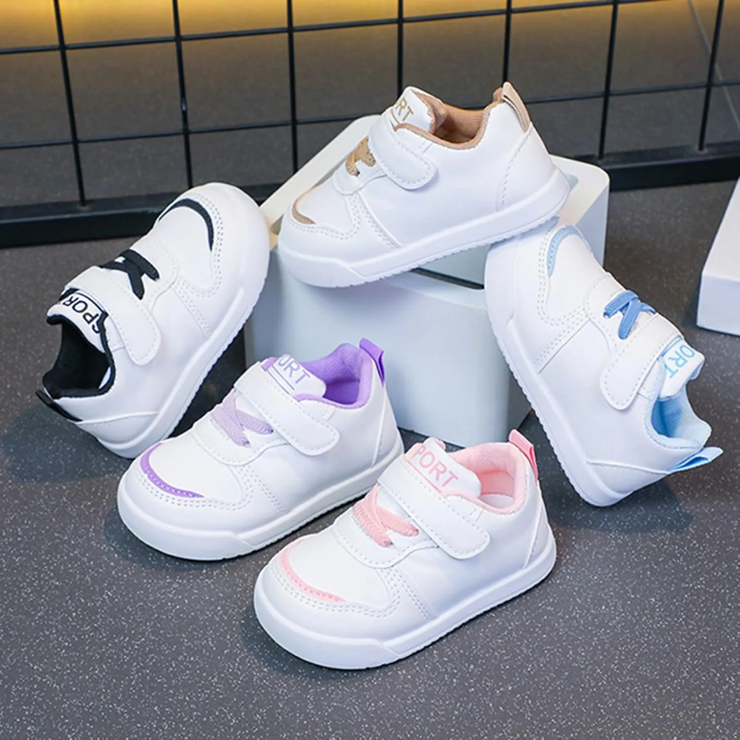 Unisex Baby Shoes Boys Girls Infant Sneakers Non-Slip Soft Rubber Sole Toddler Cib First Wlker Lightweight Shoes
