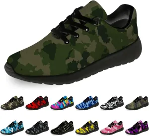 Unisex Camouflage Sneakers for Women & Men, Breathable & Lightweight, All Occasions