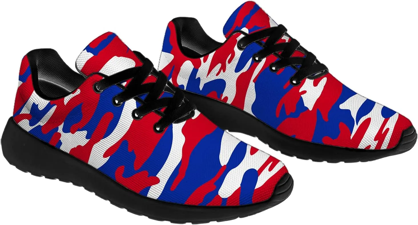Unisex Camouflage Sneakers for Women & Men, Breathable & Lightweight, All Occasions