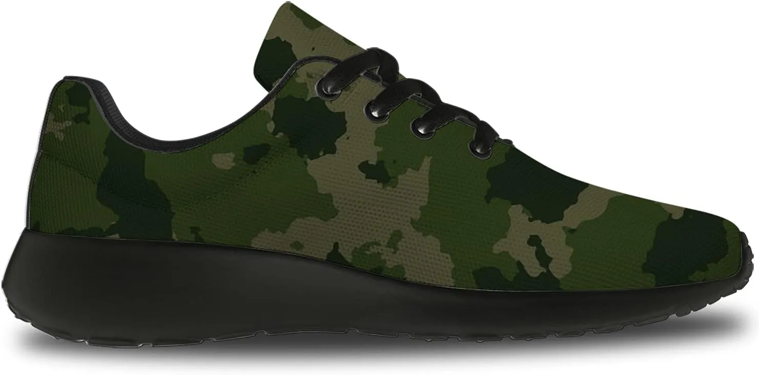 Unisex Camouflage Sneakers for Women & Men, Breathable & Lightweight, All Occasions