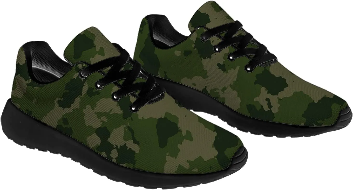 Unisex Camouflage Sneakers for Women & Men, Breathable & Lightweight, All Occasions