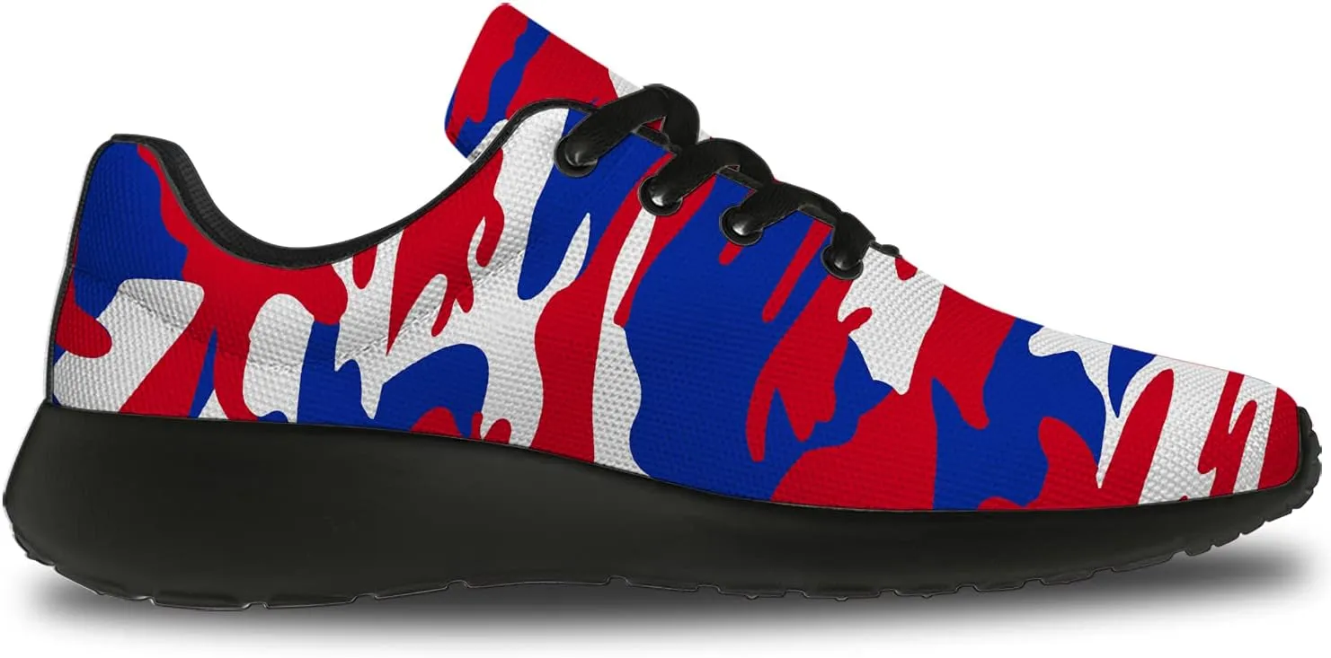 Unisex Camouflage Sneakers for Women & Men, Breathable & Lightweight, All Occasions