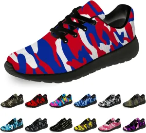 Unisex Camouflage Sneakers for Women & Men, Breathable & Lightweight, All Occasions