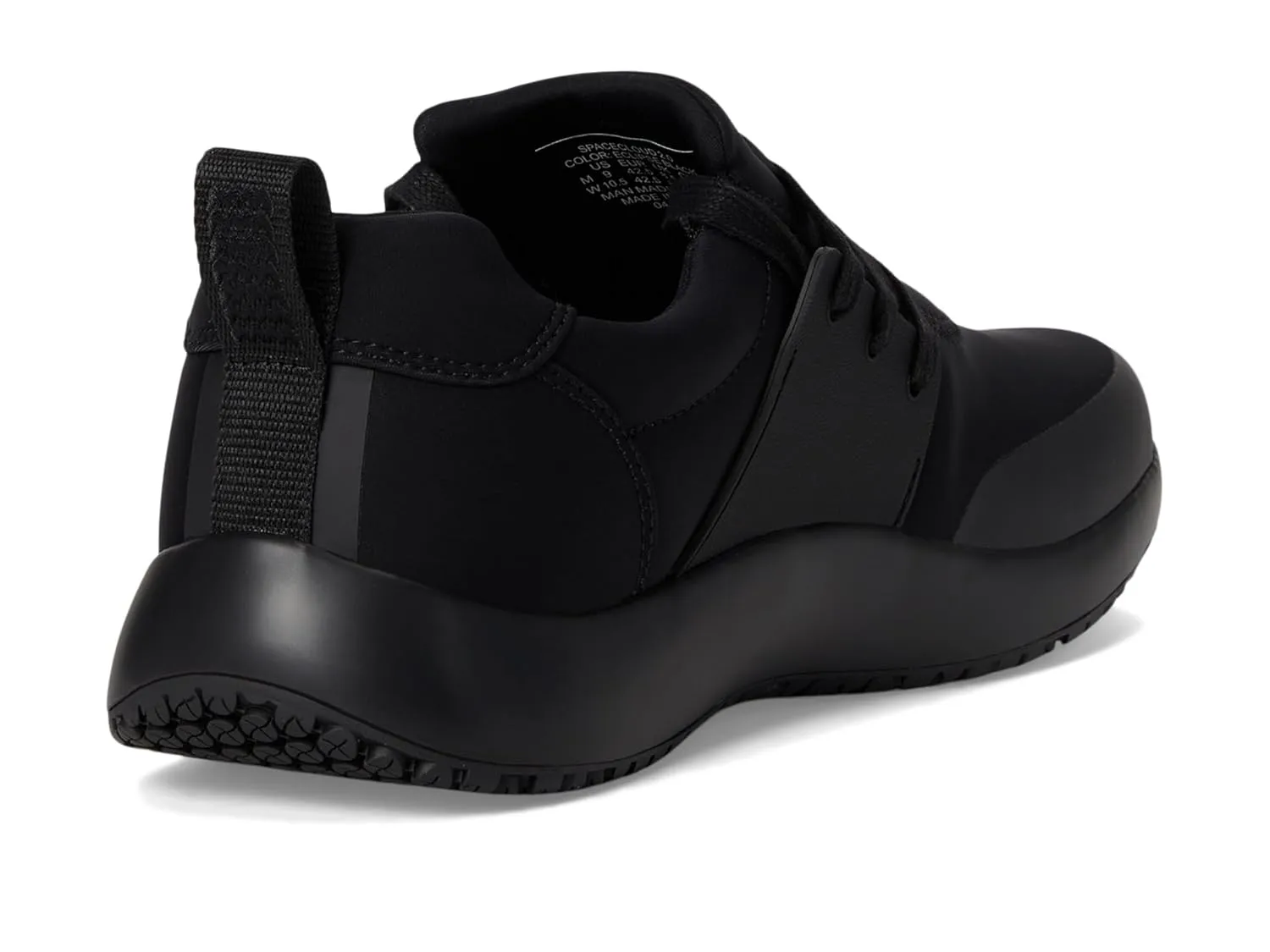 Unisex Spacecloud 2.0 Food Service Shoe, Eclipse Black 2, 12.5 US Women