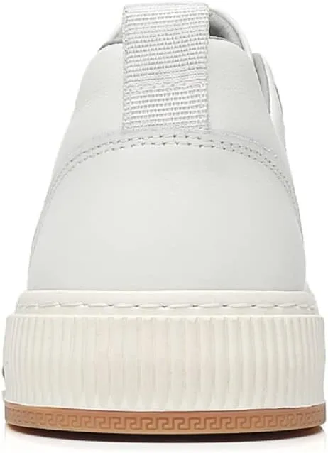 White Outdoor Sport Sneakers for Men Leather Upper Lace Up Leather Elastic Sole Casual Sneaker Tenis para Hombre Designer Skate Shoes