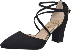 Women's Fashion Casual Pointed Toe Square Heel Wedding Shoes High Heel Sandals Wedges Sandals for Women Dress
